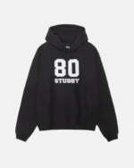 80 RELAXED HOODIE BLACK