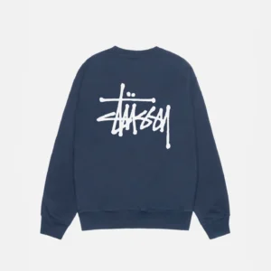 BASIC STÜSSY CREW BLUE