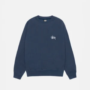 BASIC STÜSSY CREW BLUE