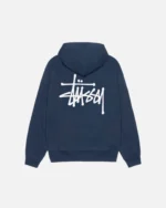 BASIC STÜSSY HOODIE BLUE