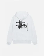 BASIC STÜSSY HOODIE WHITE