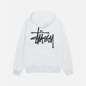 BASIC STÜSSY HOODIE WHITE