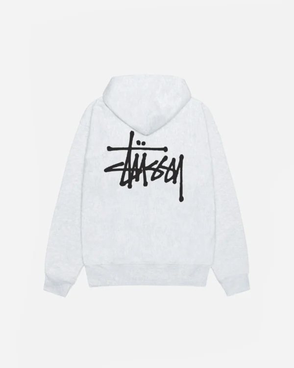 BASIC STÜSSY HOODIE WHITE