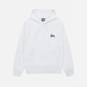 BASIC STÜSSY HOODIE WHITE