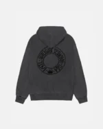 BUANA HOODIE PIGMENT DYED BLACK