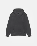 BUANA HOODIE PIGMENT DYED BLACK