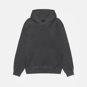 BUANA HOODIE PIGMENT DYED BLACK