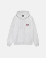 DNA ZIP WHITE HOODIE