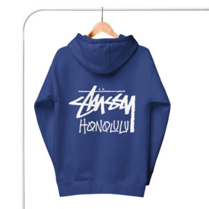 STUSSY HONOLULU HOODIE BLUE