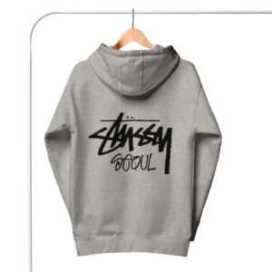 Stussy Seoul Hoodie Grey