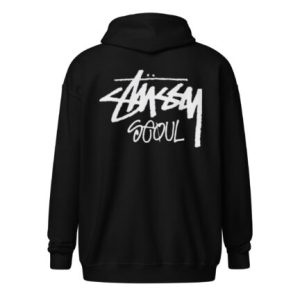 Unisex Stussy Seoul zip hoodie