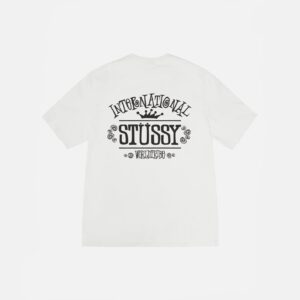 WORLDWIDE TEE PIGMENT DYED WHITE