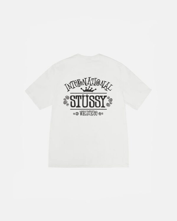 WORLDWIDE TEE PIGMENT DYED WHITE