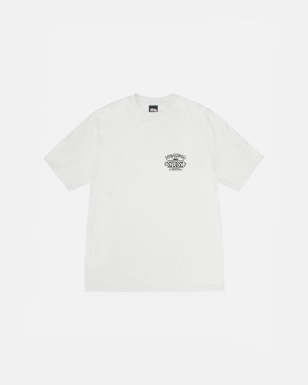 WORLDWIDE TEE PIGMENT DYED WHITE