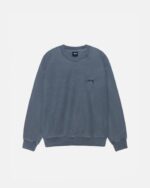 SMOOTH STOCK CREW PIGMENT DYED NAVY