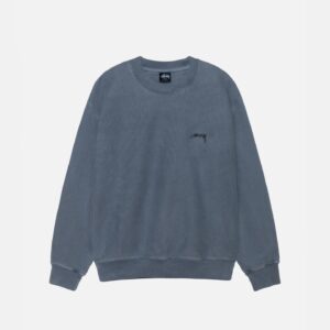 SMOOTH STOCK CREW PIGMENT DYED NAVY