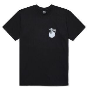 Stussy 8 Ball Pigment Dyed Tee Black