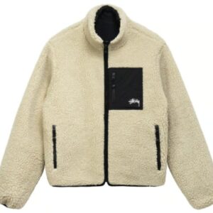 Stussy 8 Ball Sherpa Jacket