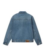 STUSSY ZIP WORK JACKET DENIM-BLUE